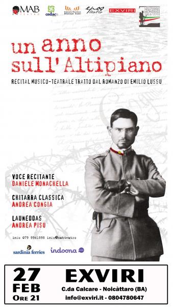 Recital musico-teatrale "Un anno sull'Altipiano"_MabTeatro