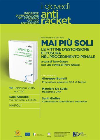 Al 26th Art Amodio, Tano Grasso e I giovedì dell’antiracket