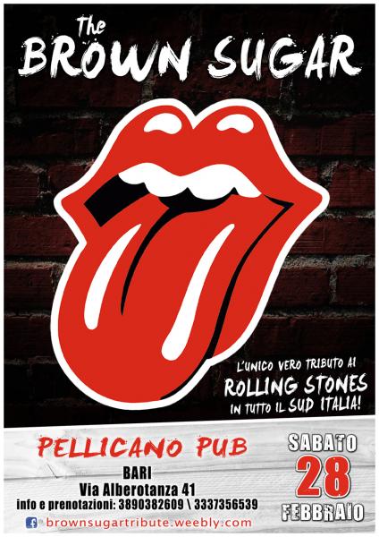 THE BROWN SUGAR - Rolling Stones Tributeband live @ Pellicano Pub