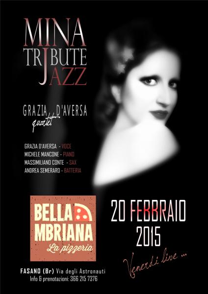 MINA JAZZ TRIBUTE - Grazia D'Aversa Quartet