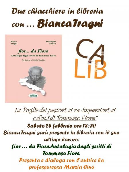Due chiacchiere in libreria con … Bianca Tragni