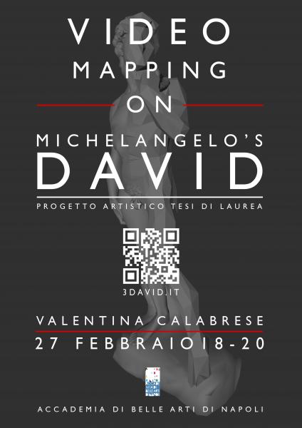 Video mapping on Michelangelo's David