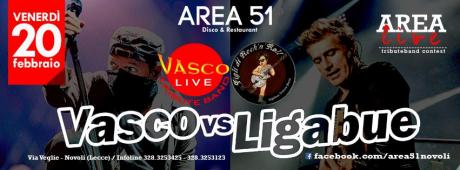 Torna AreaLive, torna "Vasco vs Liga": VascoLive e Figli di Rock'nroll sul palco dell'Area51 di Novoli