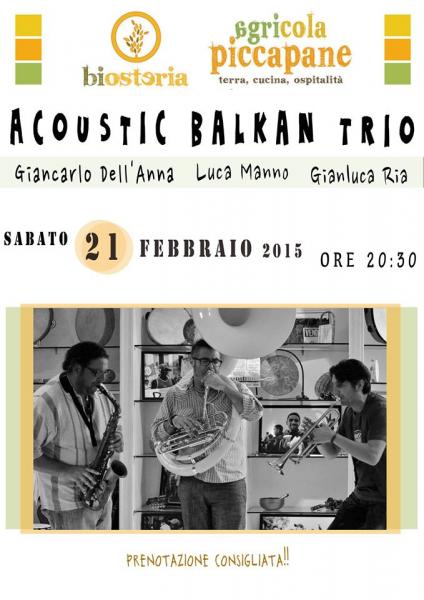 Acoustic Balkan Trio