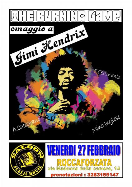 The Burning Lamp omaggio a JIMI HENDRIX live