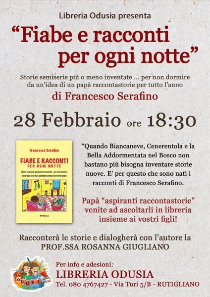 Presentazione del Libro - “FIABE E RACCONTI PER OGNI NOTTE” - di Francesco Serafino