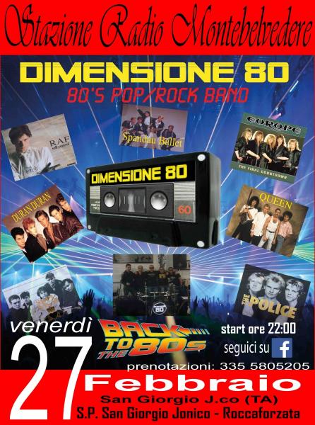 Dimensione 80 in concerto