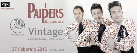 Il " LiVE"NERDI' di Vintage - I PAIPERS