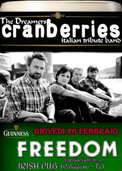 The Dreamers (Cranberries Tribute Band) live Freedom Irish Pub