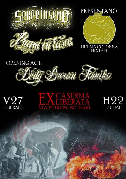 Serpe in seno / Pugni in tasca || Ultima colonna mixtape LIVE