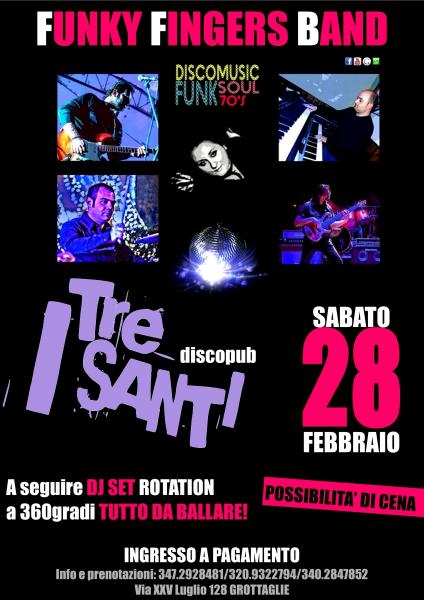 Funky Fingers Band live