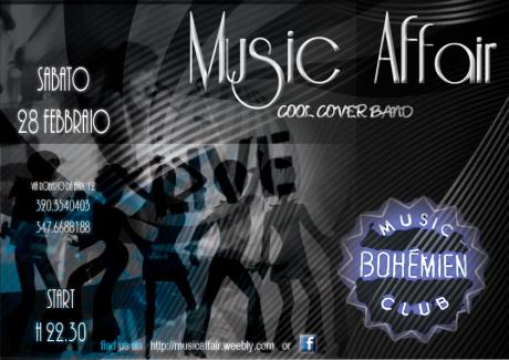 MUSIC AFFAIR live alla Bohèmien