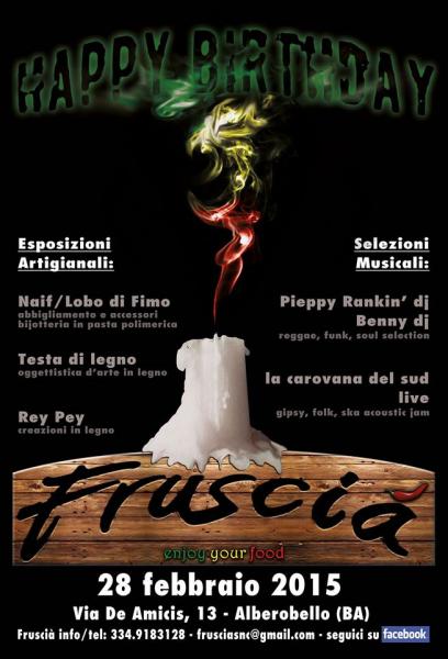 Buon Compleanno Fruscià - Live Music+DjSet