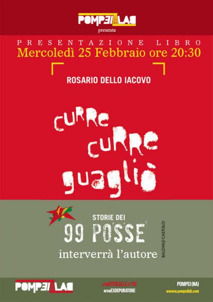 Presentazione libro “Curre curre guagliò, storie dei 99 Posse” di Rosario Dello Iacovo - Interverrà l’autore