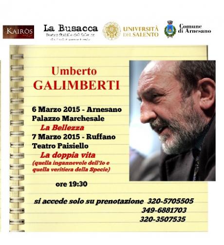 UMBERTO GALIMBERTI "La doppia vita"