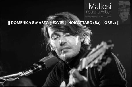 Tributo a FABRIZIO DE ANDRE' con i MALTESI