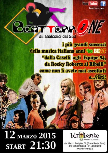 BEATTER-ONE...gli analcolici del Sud" - i più grandi successi degli anni '60 beat