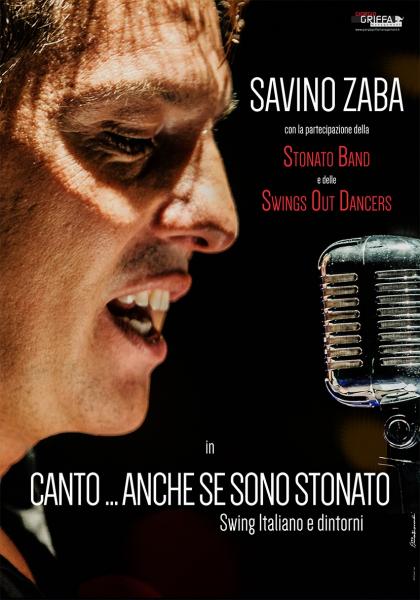 Savino Zaba in "Canto… anche se sono stonato"