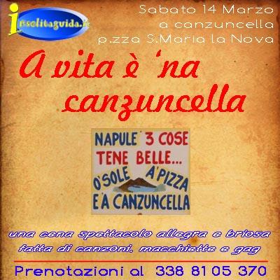 La vita è 'na canzuncella - cena spettacolo