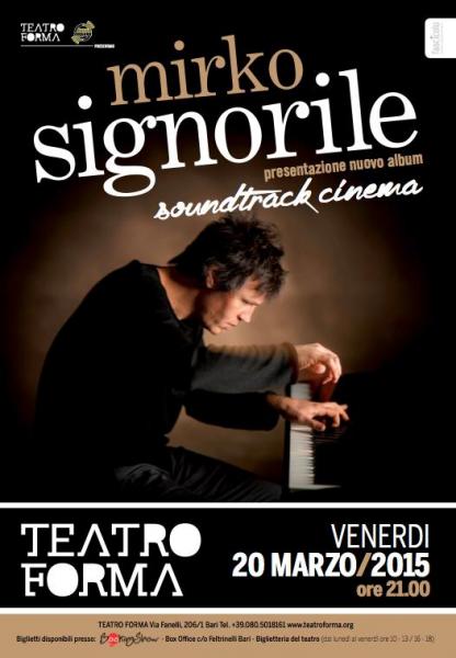 Mirko Signorile in "Soundtrack cinema"