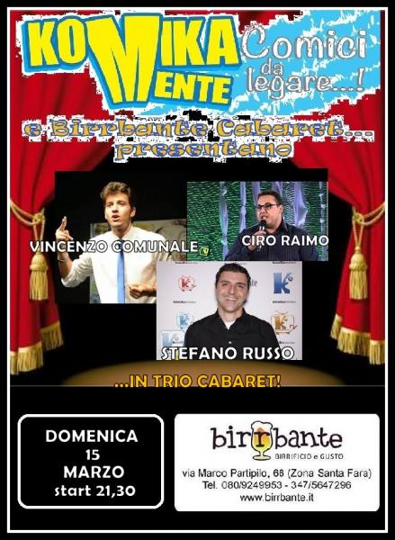 Cabaret e Komikamente Comici da Legare