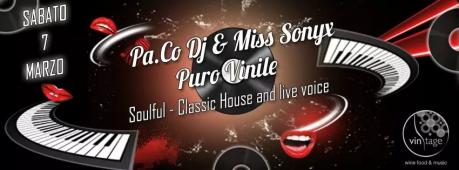 VINTAGE PURO VINILE - Pa.co. & Sonyx Djset