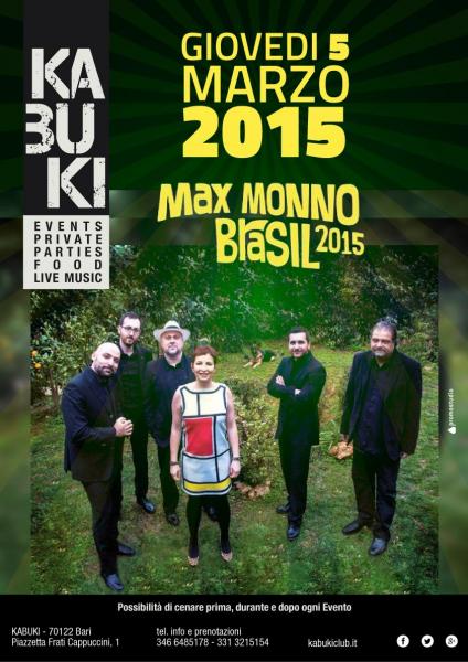 Max Monno presenta "Brasil 2015"
