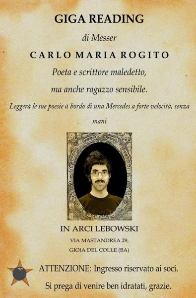 Giga Reading Letterario di Carlo Maria Rogito