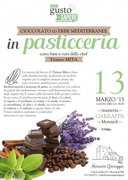 Il cioccolato con Tiziano Mita. Tecniche di temperaggio, realizzazione di golosi cioccolatini e snacks da preparare a casa