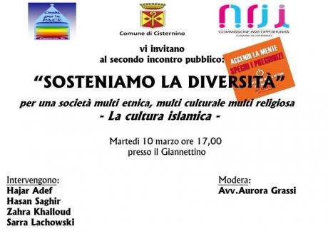 SOSTENIAMO LA DIVERSITA' - La cultura islamica