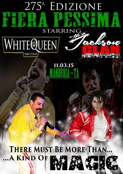 White Queen & The Jackson Clan alla Fiera Pessima di Manduria