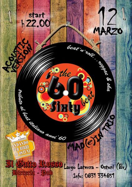 The Sixty Beat - acoustic version Mad(e) in Trio LIVE