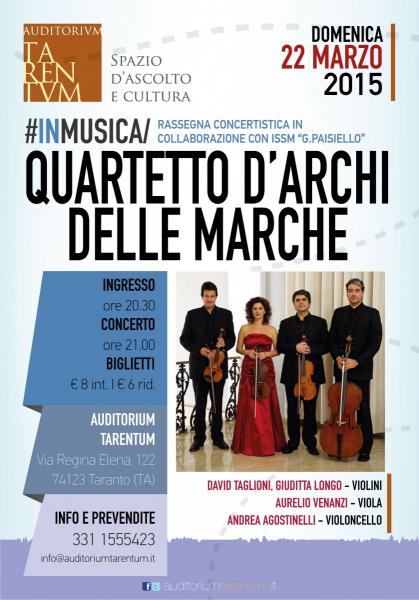 Quartetto d'Archi delle Marche    #inmusica