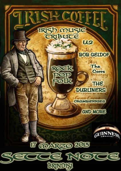 Saint Patricks Day & Irish Coffee & Guinness
