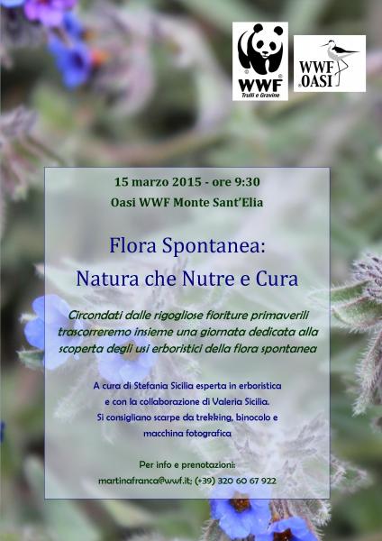 ‘Flora spontanea: natura che nutre e cura’