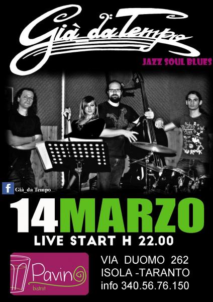 GIA' DA TEMPO - jazz soul blues