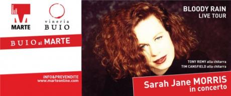 Buio al Marte - Sarah Jane Morris in concerto