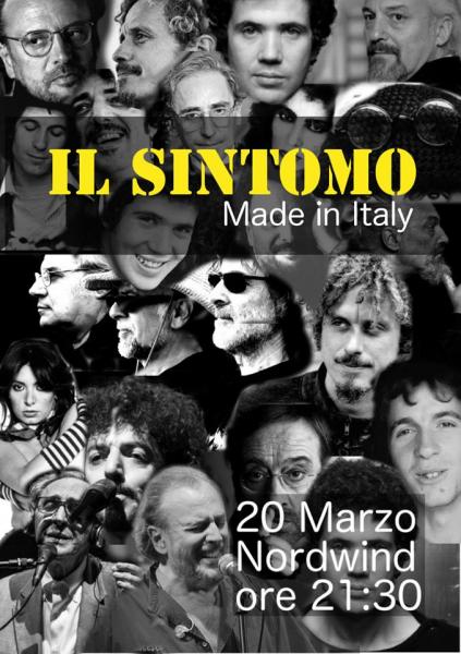 Il SINTOMO (Made in Italy) in concerto al Nordwind discopub