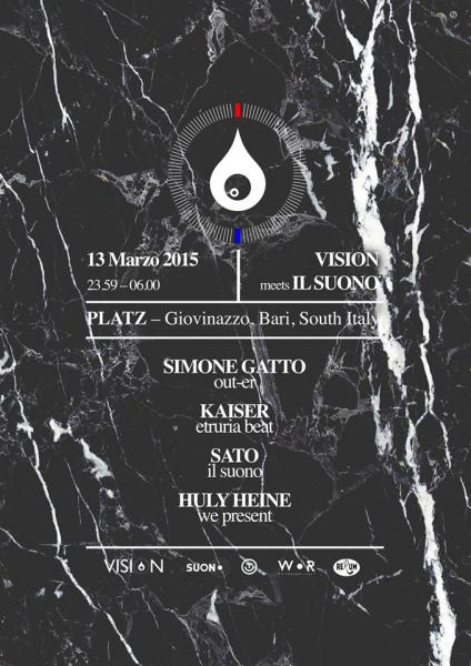 VISION meets IL SUONO – Simone Gatto, Kaiser, Sato, Huly Heine