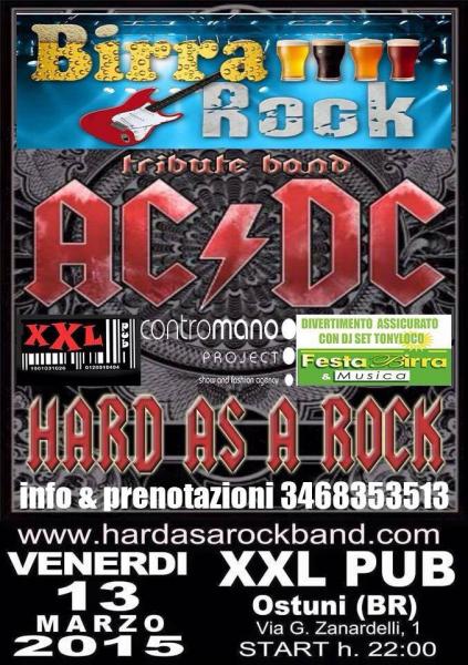 Festa Della Birra Primavera XXL con Ac/dc Tribute Hard as a Rock