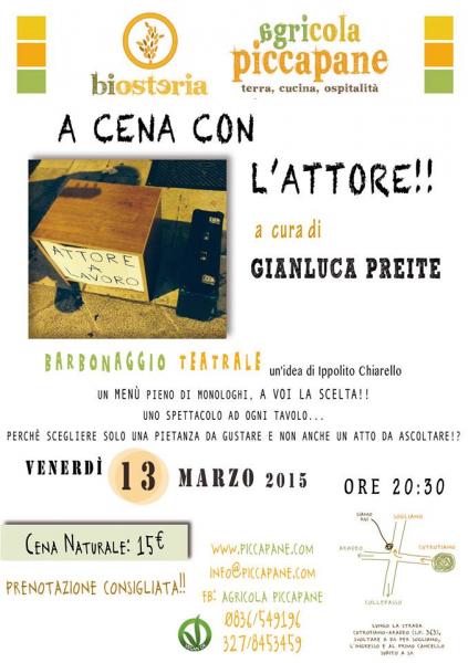 A Cena con l'Attore