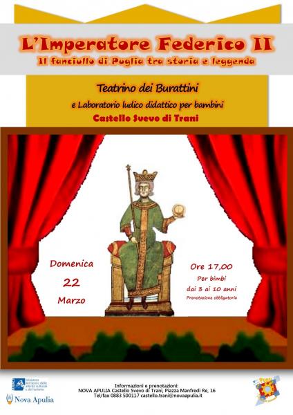 L'IMPERATORE FEDERICO II. Teatrino dei Burattini