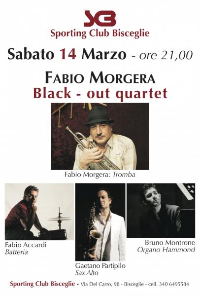 Fabio Morgera Black-Out Quartet  in concerto