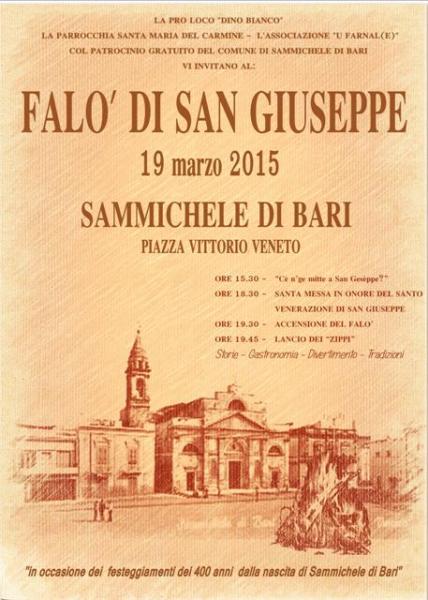 Fanove de San Gesèppe - Falò di San Giuseppe