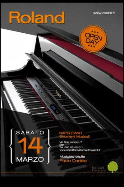 OPEN DAY ROLAND Pianoforti digitali e tastiere