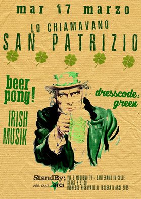 Lo chiamavano San Patrizio Party