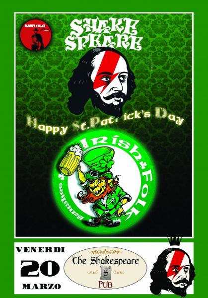 BANSHEE - Live at The Shakespeare Pub, Casarano - SPECIAL St. PATRICK's DAY
