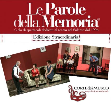 "Le Parole della Memoria" ed. straordinaria- Seconda serata con i Corte dei Musco