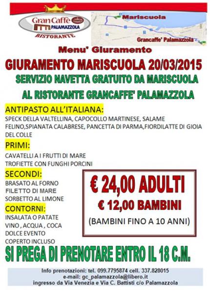 Giuramento Mariscuola