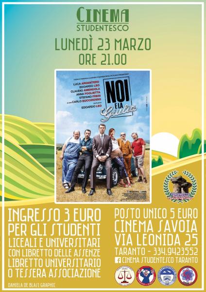 "Noi e la Giulia" in rassegna al Cinema Savoia